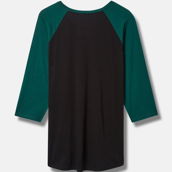 ❤️NWT VINTAGE TORRID TEE A CHRISTMAS STORY RAGLAN HOLIDAY TOP RALPHIE PLUS SIZE - Picture 3 of 8